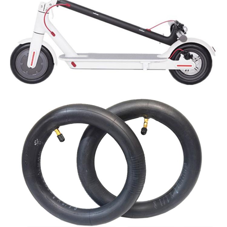 8 1 / 2 x 2 For 8.5inch Xiaomi 1S / M365 / PRO Electrical Scooter Inner Tube Accessories, Style: Straight Beak by bashfashion