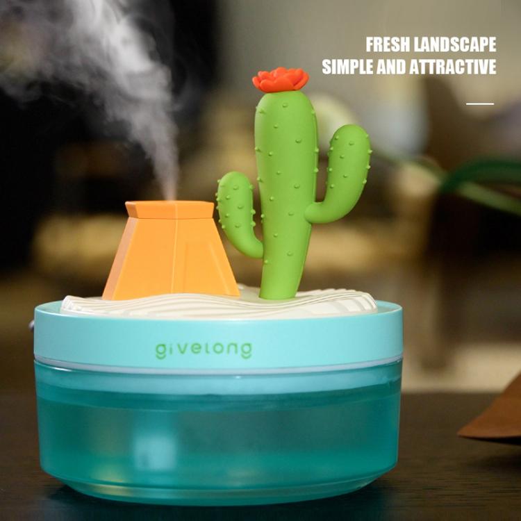 Givelong Mini Portable Landscape Humidifier Plant Pot Hydrator Mister USB Car Spray Aromatherapy Diffuser(Pine Tree) by Givelong