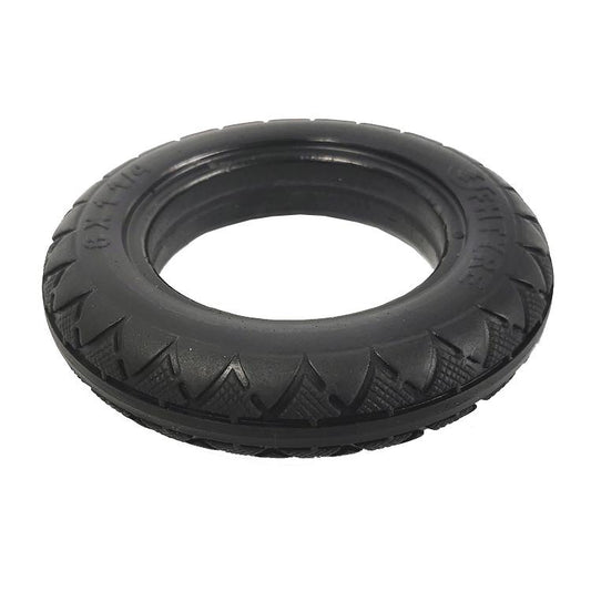 6 X 1 1 / 4 Electrical Scooter Mini Battery Bike Thickened Tire Accessories, Style: Flat-Proof Solid Tire by bashfashion