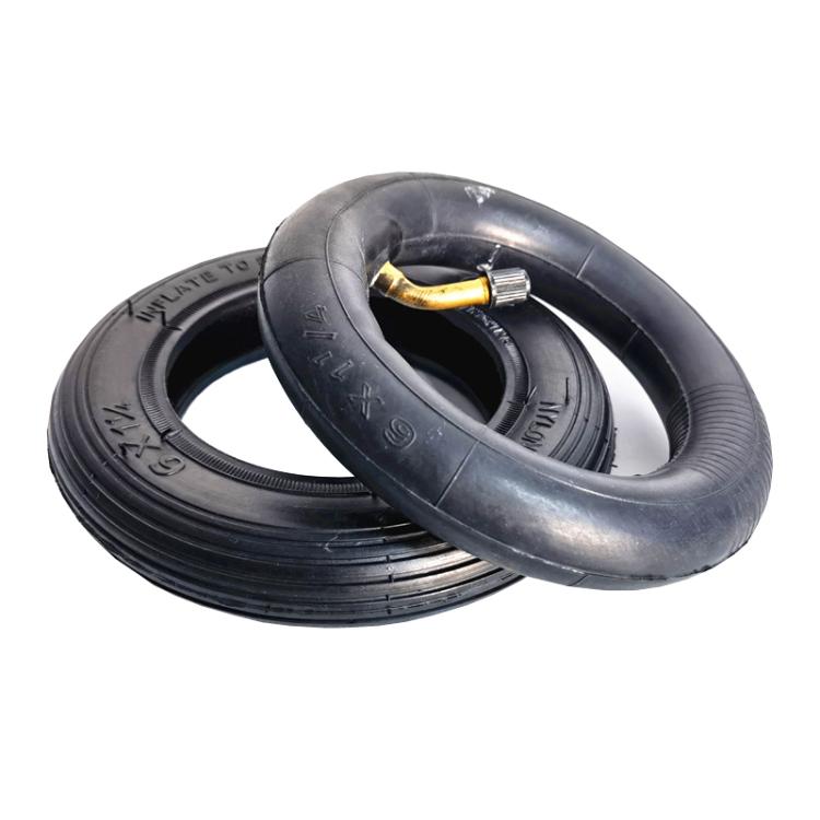 6 X 1 1 / 4 Electrical Scooter Mini Battery Bike Thickened Tire Accessories, Style: Outer Tire by bashfashion