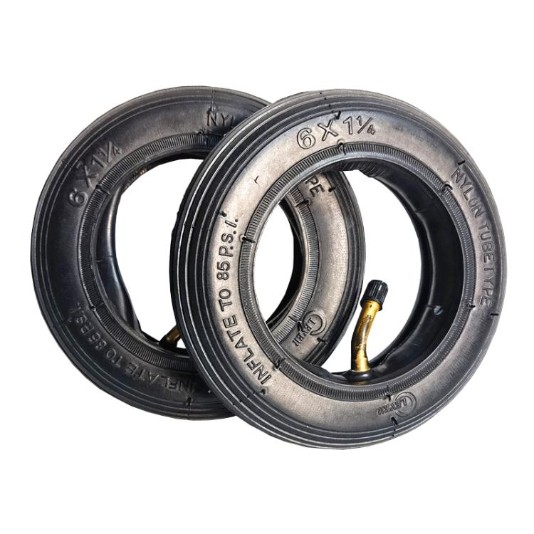 6 X 1 1 / 4 Electrical Scooter Mini Battery Bike Thickened Tire Accessories, Style: Inner And Outer Tire by bashfashion