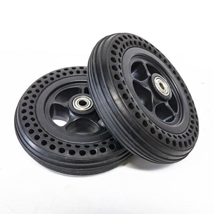 6 x 1 1 / 4 For Sida / Motus Wheelchair 6 inch Pneumatic Front Cellular Solid Tire Whole Wheel by bashfashion