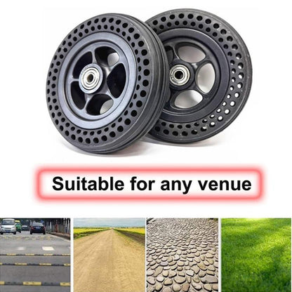 6 x 1 1 / 4 For Sida / Motus Wheelchair 6 inch Pneumatic Front Cellular Solid Tire Whole Wheel by bashfashion