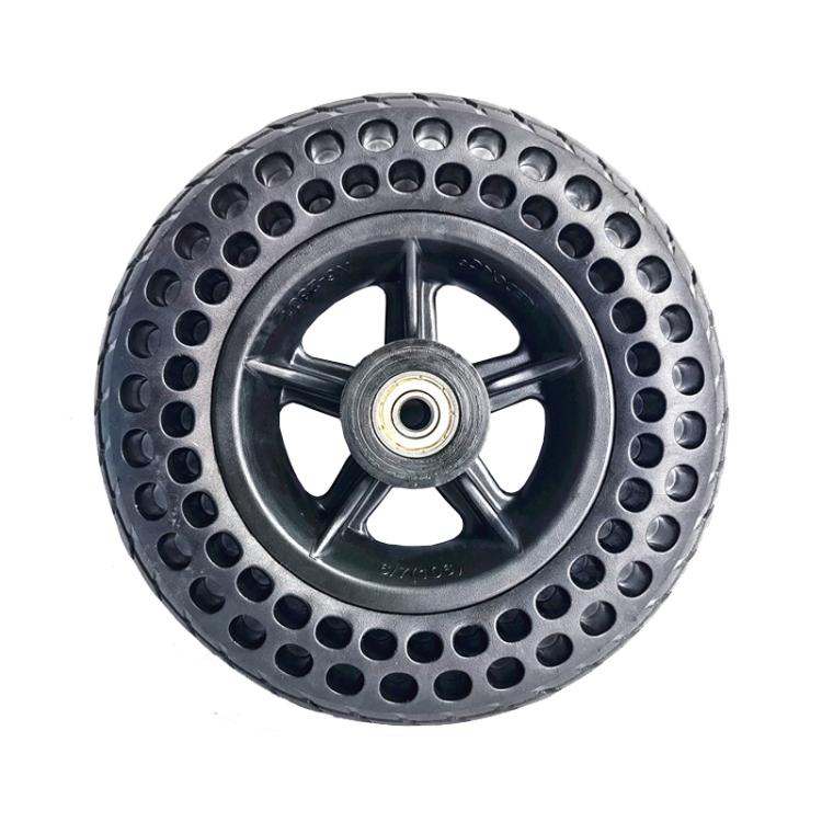 7 x 2 7 Inch Power Wheelchair Front Wheels Pneumatic Free Honeycomb Solid Tire Set Assembly Complete Wheel Set by bashfashion