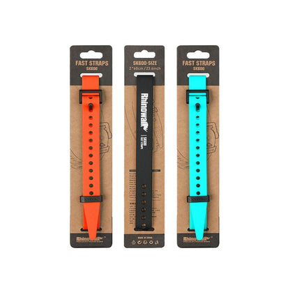 Rhinowalk SK600 60cm Multifunctional Silicone Elastic Straps DIY Tent Straps(Blue) by Rhinowalk