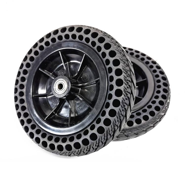 200 x 50 8 inch Electrical Wheelchair Honeycomb Solid Front Wheel Tire Assembly by bashfashion