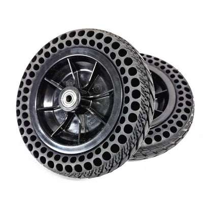 200 x 50 8 inch Electrical Wheelchair Honeycomb Solid Front Wheel Tire Assembly by bashfashion