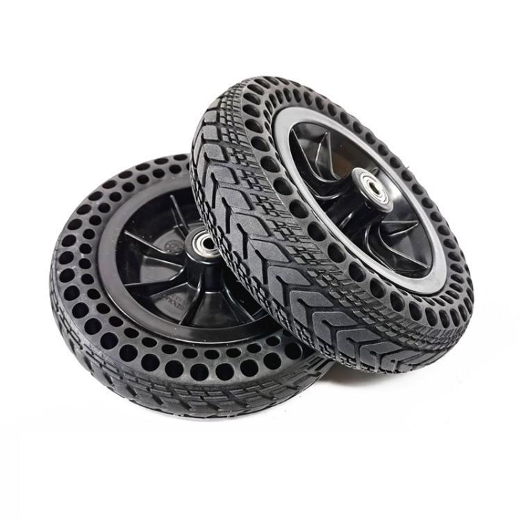 200 x 50 8 inch Electrical Wheelchair Honeycomb Solid Front Wheel Tire Assembly by bashfashion