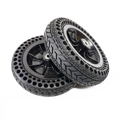 200 x 50 8 inch Electrical Wheelchair Honeycomb Solid Front Wheel Tire Assembly by bashfashion
