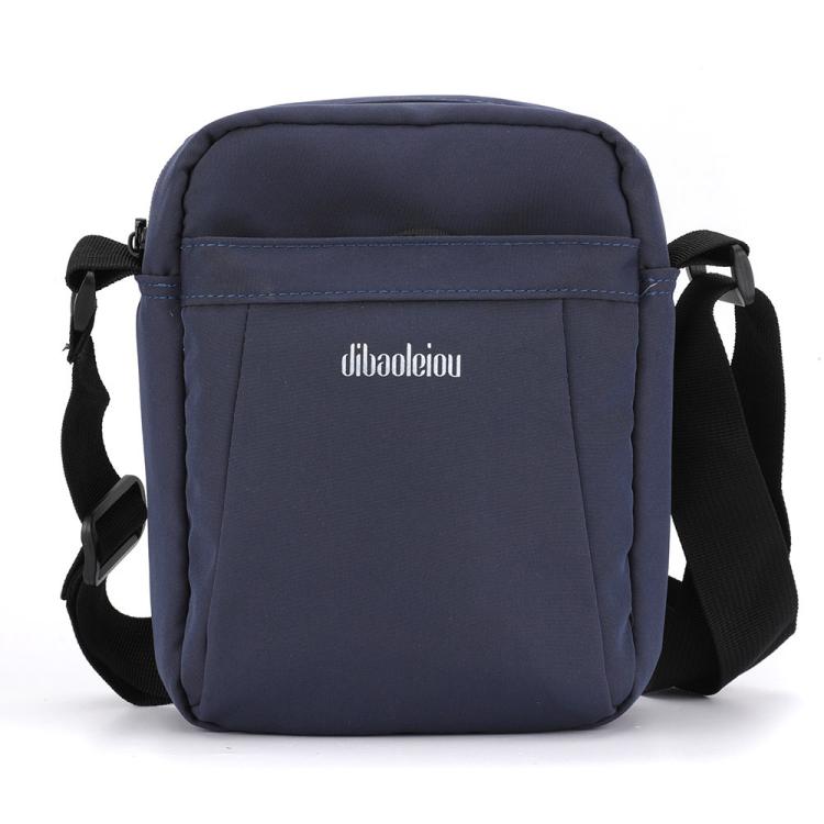 Dibaoleiou Lightweight Multifunction Mobile Phone Bag Men Casual Canvas Bag Shoulder Small Backpack(Blue) by Dibaoleiou