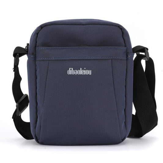 Dibaoleiou Lightweight Multifunction Mobile Phone Bag Men Casual Canvas Bag Shoulder Small Backpack(Blue) by Dibaoleiou