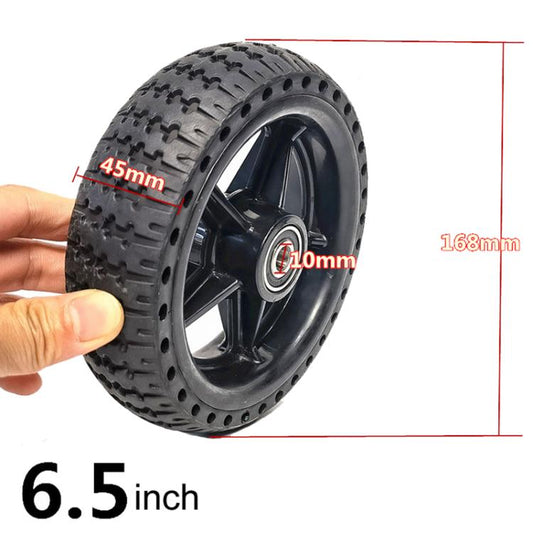 Electrical Scooter / Robot / Construction Vehicle Modified Tire Accessories, Style: 6.5inch Honeycomb 10mm by bashfashion