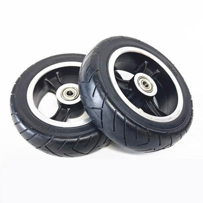 145 x 40 8mm 6 inch Electrical Scooter Rear Wheel Solid Explosion Proof Whole Wheel Assembly Tire by bashfashion