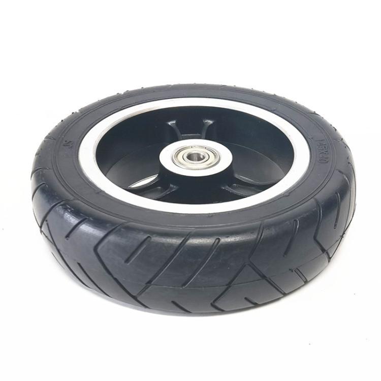 145 x 40 8mm 6 inch Electrical Scooter Rear Wheel Solid Explosion Proof Whole Wheel Assembly Tire by bashfashion