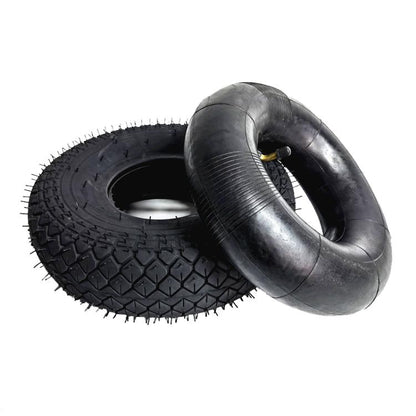 4.00-5 Electrical Bike 12inch Elderly Scooter Pneumatic Tire Accessories, Style: Inner And Outer Tire by bashfashion