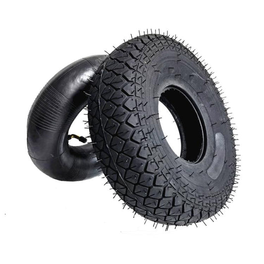 4.00-5 Electrical Bike 12inch Elderly Scooter Pneumatic Tire Accessories, Style: Inner And Outer Tire by bashfashion