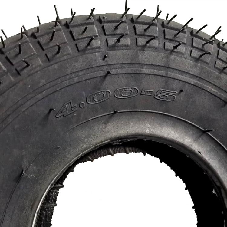 4.00-5 Electrical Bike 12inch Elderly Scooter Pneumatic Tire Accessories, Style: Outer Tire by bashfashion