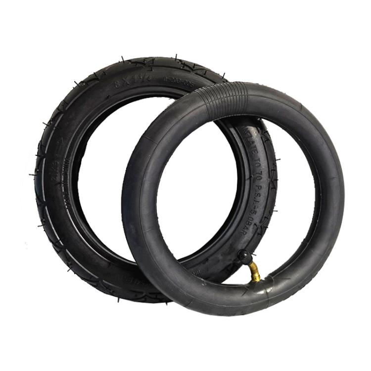 200 X 45 8 Inch Electrical Scooter Tires 8 X 1 1/4 Stroller Tire Accessories, Style: Inner And Outer Tire by bashfashion
