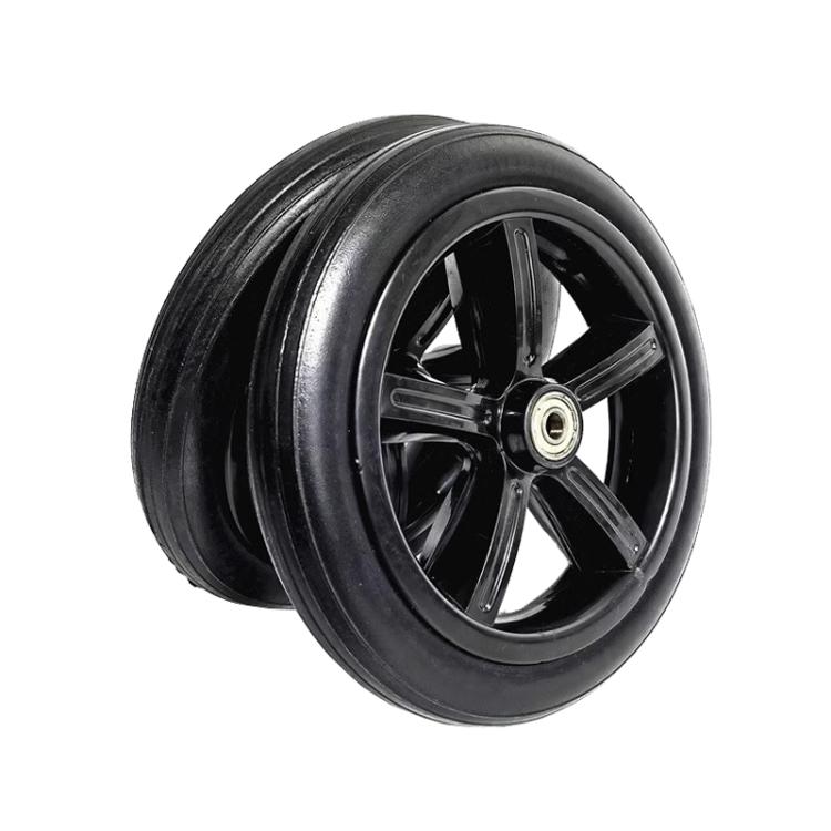 200 X 45 8 Inch Electrical Scooter Tires 8 X 1 1/4 Stroller Tire Accessories, Style: 6mm Solid Tire Whole Wheel by bashfashion
