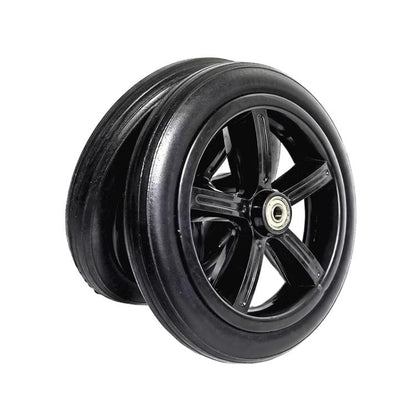 200 X 45 8 Inch Electrical Scooter Tires 8 X 1 1/4 Stroller Tire Accessories, Style: 8mm Solid Tire Whole Wheel by bashfashion
