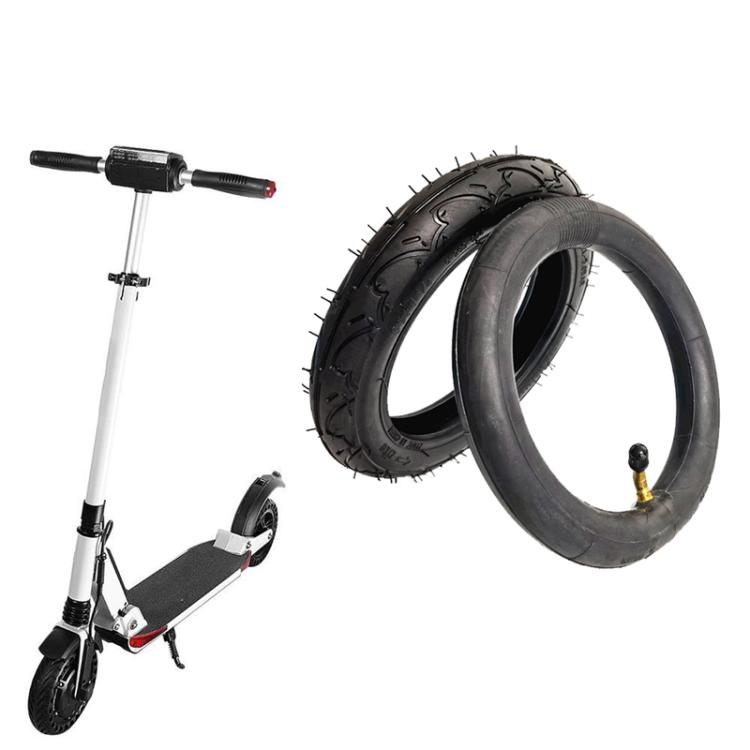 200 X 45 8 Inch Electrical Scooter Tires 8 X 1 1/4 Stroller Tire Accessories, Style: 6mm Solid Tire Whole Wheel by bashfashion