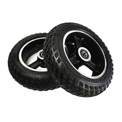 8mm 6inch Electrical Scooter Trolley Wheel 6 x 2 Solid Tires Whole Aluminum Wheels by bashfashion