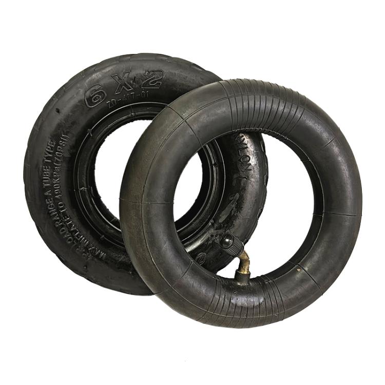 6 x 2 Thickened 6 inch Electrical Scooter Tire Accessories, Style: Inner Tire by bashfashion