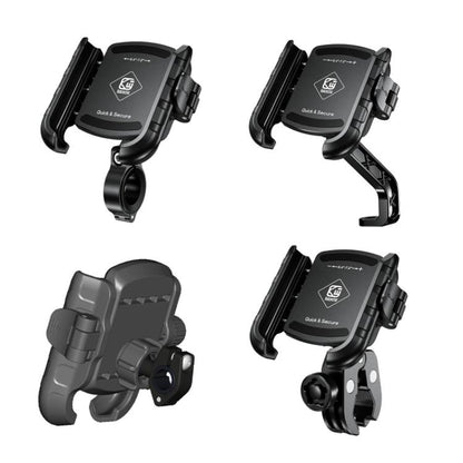 Kewig Motorcycle Bicycle Non-Blocking Mobile Phone Camera Navigation Bracket(M8SP-C1) by Kewig