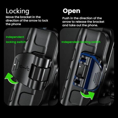 Kewig Motorcycle Bicycle Non-Blocking Mobile Phone Camera Navigation Bracket(M8SP-C1) by Kewig