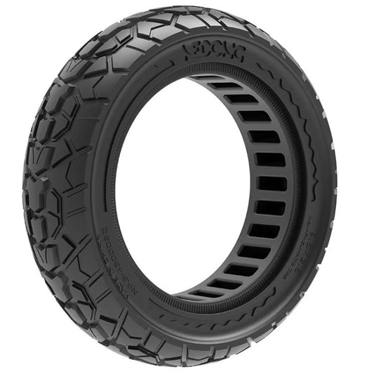 9.5 Inch Electrical Scooter Pneumatic Free Tires 9.5 x 2.50 Off-Road Skeleton Solid Tire, Color: Black by bashfashion