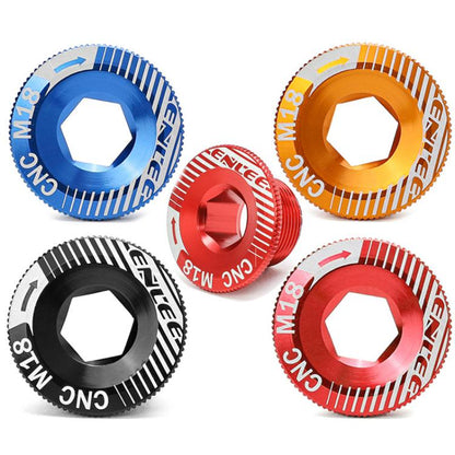 ENLEE Aluminum Bicycle Crank Cover Crank Screws, Color: M20 Gold by ENLEE