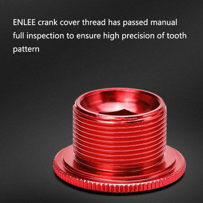ENLEE Aluminum Bicycle Crank Cover Crank Screws, Color: M18 Gold by ENLEE