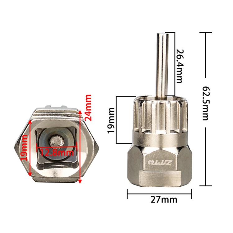 2pcs ZTTO Bicycle Repair Spinning Tool Road And Mountain Bike Fixed Lever Flywheel Installation And Removal Sleeve by ZTTO
