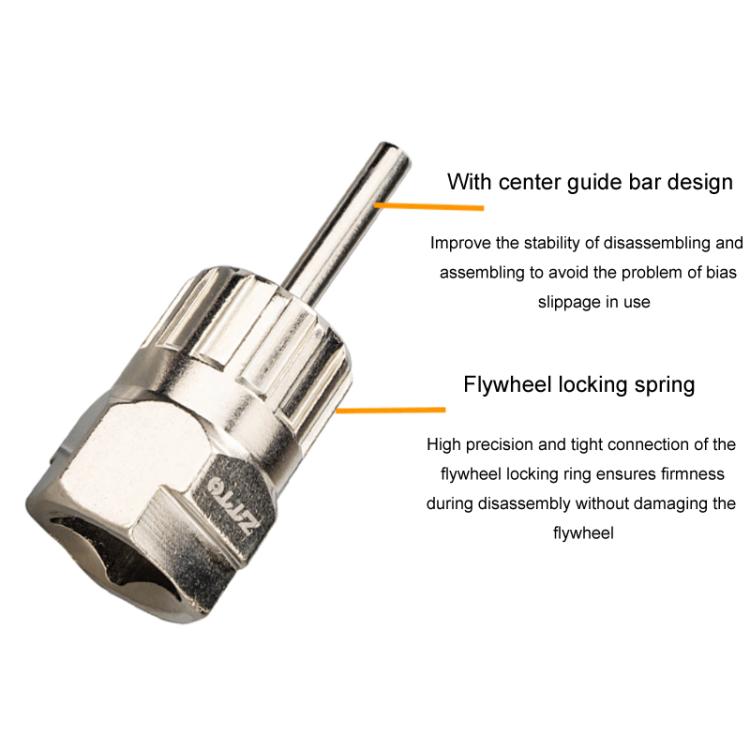 2pcs ZTTO Bicycle Repair Spinning Tool Road And Mountain Bike Fixed Lever Flywheel Installation And Removal Sleeve by ZTTO