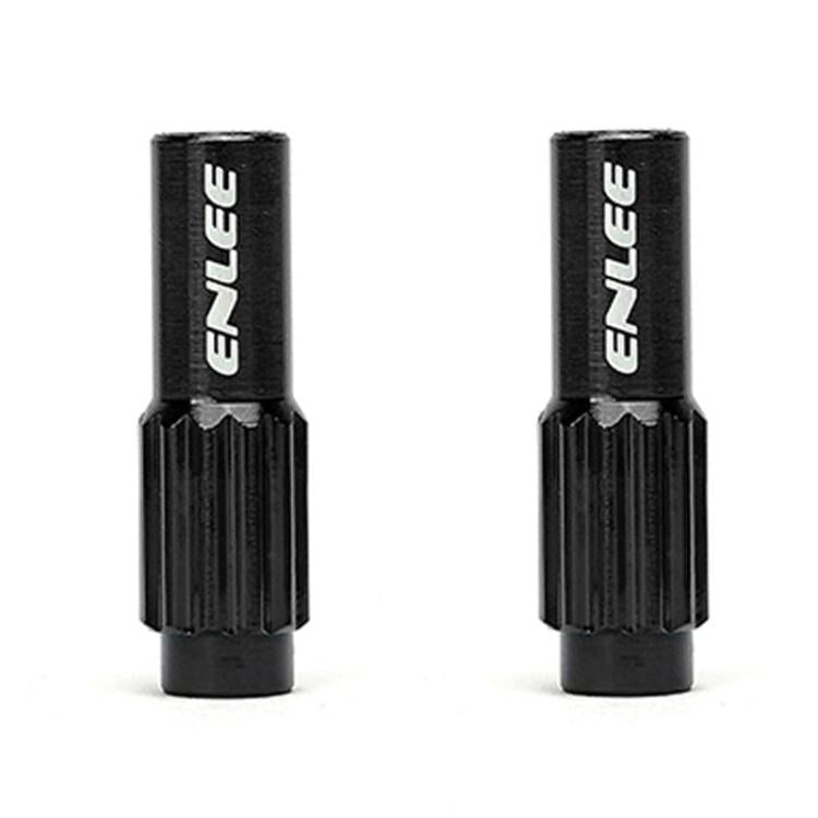 ENLEE Mountain Road Bicycle Shift Center Trim Screws 4mm Cable Brake Cable Adjustment Screw(Black) by ENLEE