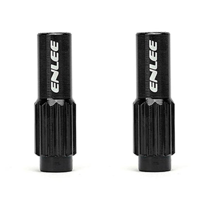 ENLEE Mountain Road Bicycle Shift Center Trim Screws 4mm Cable Brake Cable Adjustment Screw(Black) by ENLEE