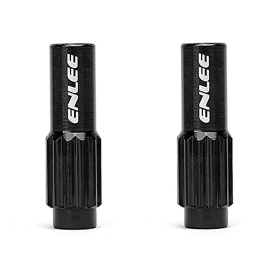 ENLEE Mountain Road Bicycle Shift Center Trim Screws 4mm Cable Brake Cable Adjustment Screw(Black) by ENLEE