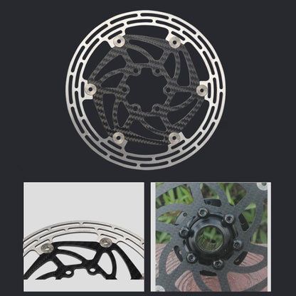 RACEWORK Ultra-light Floating Six-pin Bicycle Disc Brake Pads, Spec: 140mm by RACEWORK