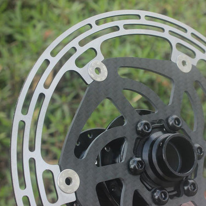 RACEWORK Ultra-light Floating Six-pin Bicycle Disc Brake Pads, Spec: 160mm by RACEWORK