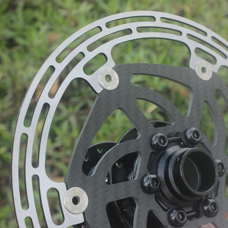 RACEWORK Ultra-light Floating Six-pin Bicycle Disc Brake Pads, Spec: 140mm by RACEWORK