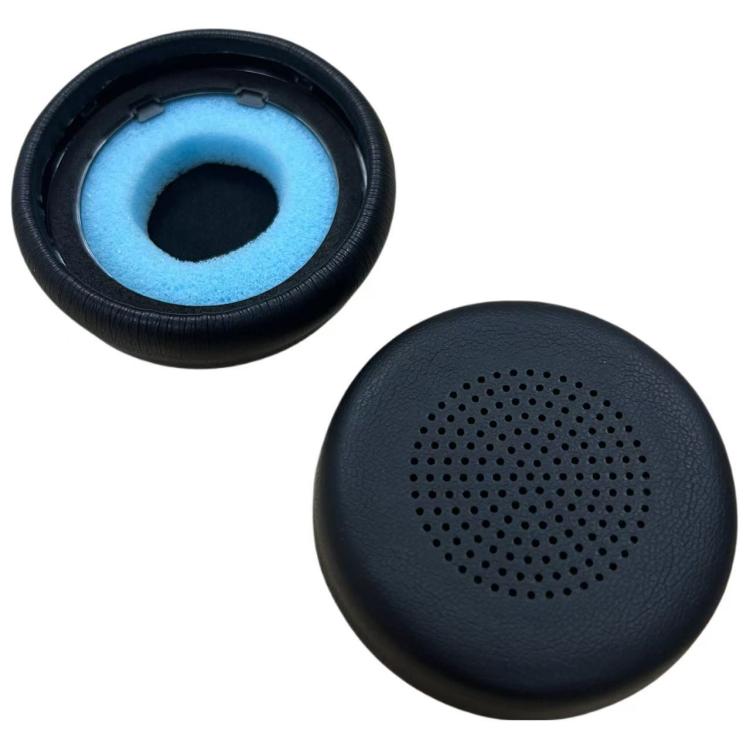 For Lenovo Wireless VoIP Headset Accessories 1pair Protein Leather Earpads by bashfashion