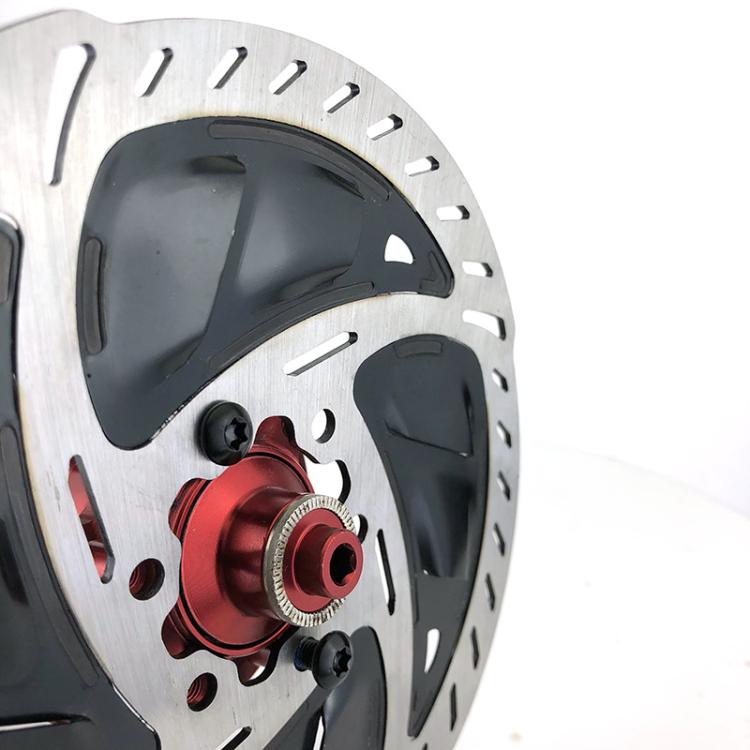 RACEWORK RK152 Mountain Bike Six-nail Heat Dissipation Wear-resistant Disc(Silver 160mm) by RACEWORK