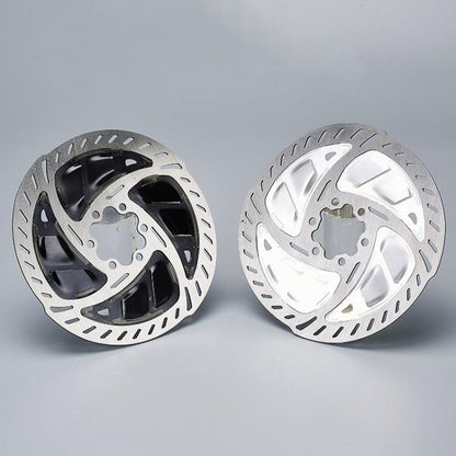 RACEWORK RK152 Mountain Bike Six-nail Heat Dissipation Wear-resistant Disc(Silver 140mm) by RACEWORK