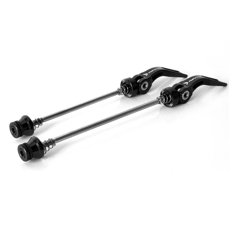 FMFXTRA JX77 Bicycle Quick Release Lever Aluminum Alloy CNC Crafted Axle(Black) by FMFXTRA