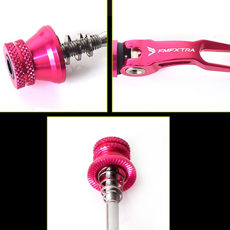 FMFXTRA JX77 Bicycle Quick Release Lever Aluminum Alloy CNC Crafted Axle(Purple) by FMFXTRA