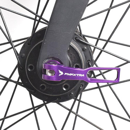 FMFXTRA JX77 Bicycle Quick Release Lever Aluminum Alloy CNC Crafted Axle(Purple) by FMFXTRA