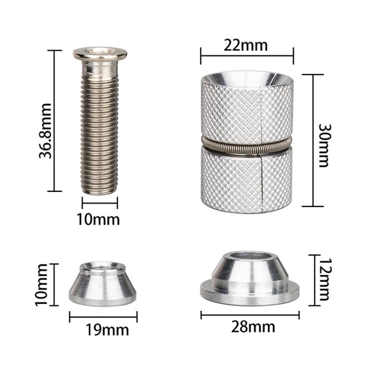 2pcs ZTTO Mountain Road Bicycle Fork Bowl Sling Core Carbon Fiber Fork Expansion Core Screws by ZTTO