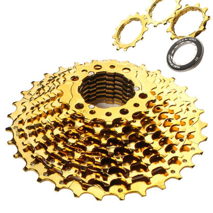 RACEWORK C0991A 11-speed Road Bicycle Cassette Flywheel, Color: Gold 11-28T by RACEWORK