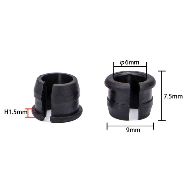 10pcs ZTTO Bicycle Schrader To Presta Rim Adapter Mountain Road Bike Valve Conversion Sleeve by ZTTO