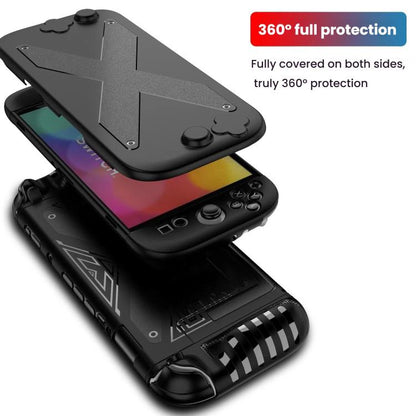 For Nintendo Switch 2 PC + TPU Split Cover With Panel Set Protective Shell(White) by bashfashion